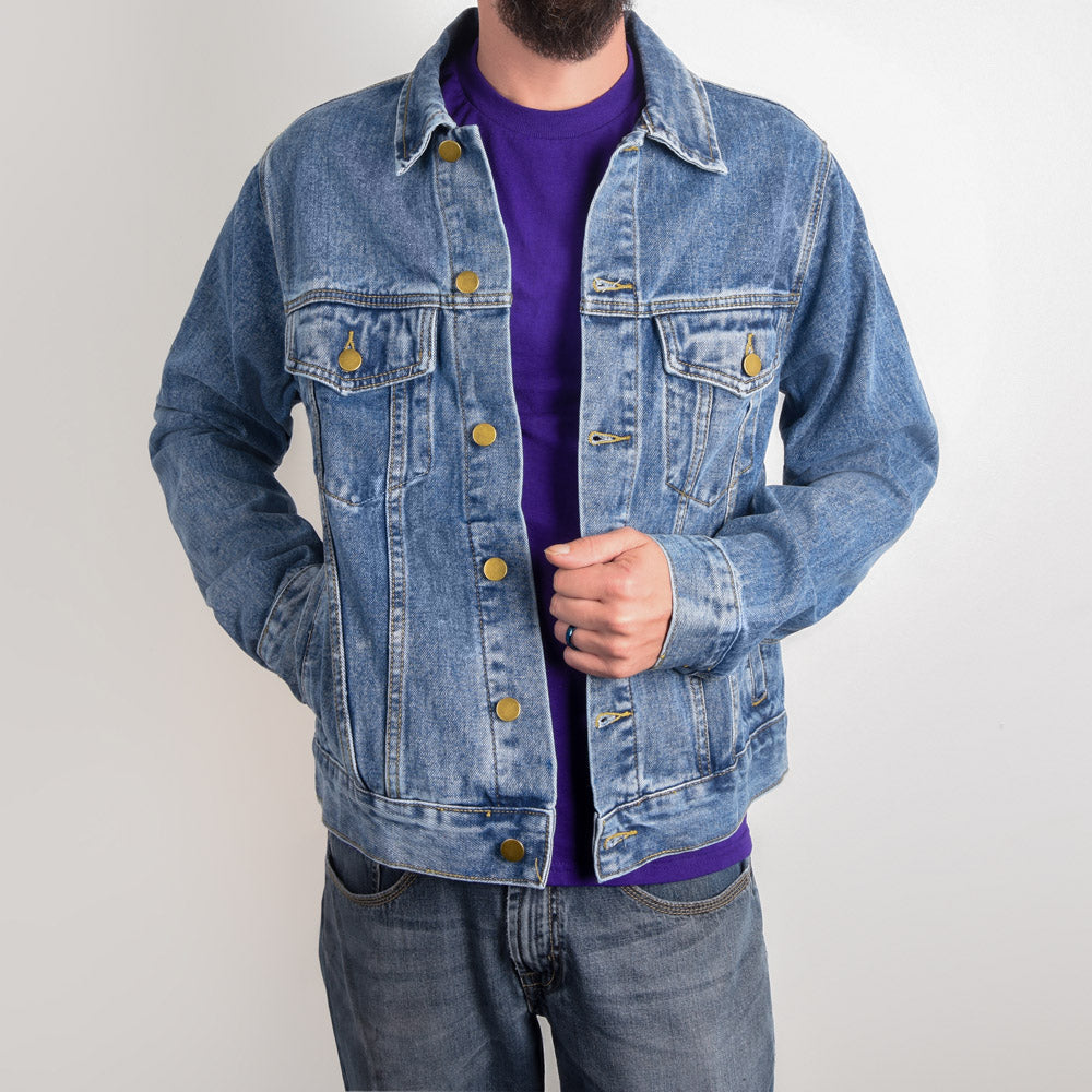 Trans  Men's Denim Jacket Just For You, Be known