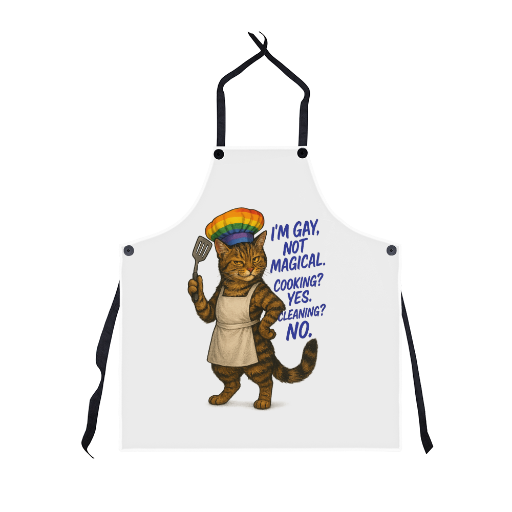 Pride custom LGBTQ apron