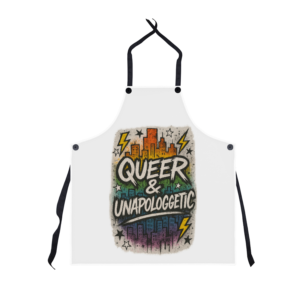 Pride custom LGBTQ apron