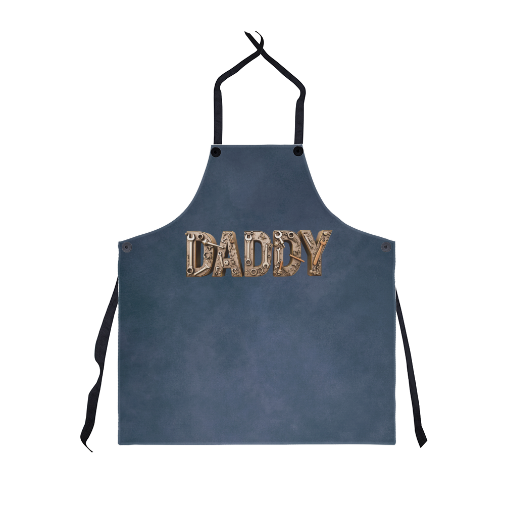 Dad's BBQ Apron - Stylish Cooking Apron for Fathers Day