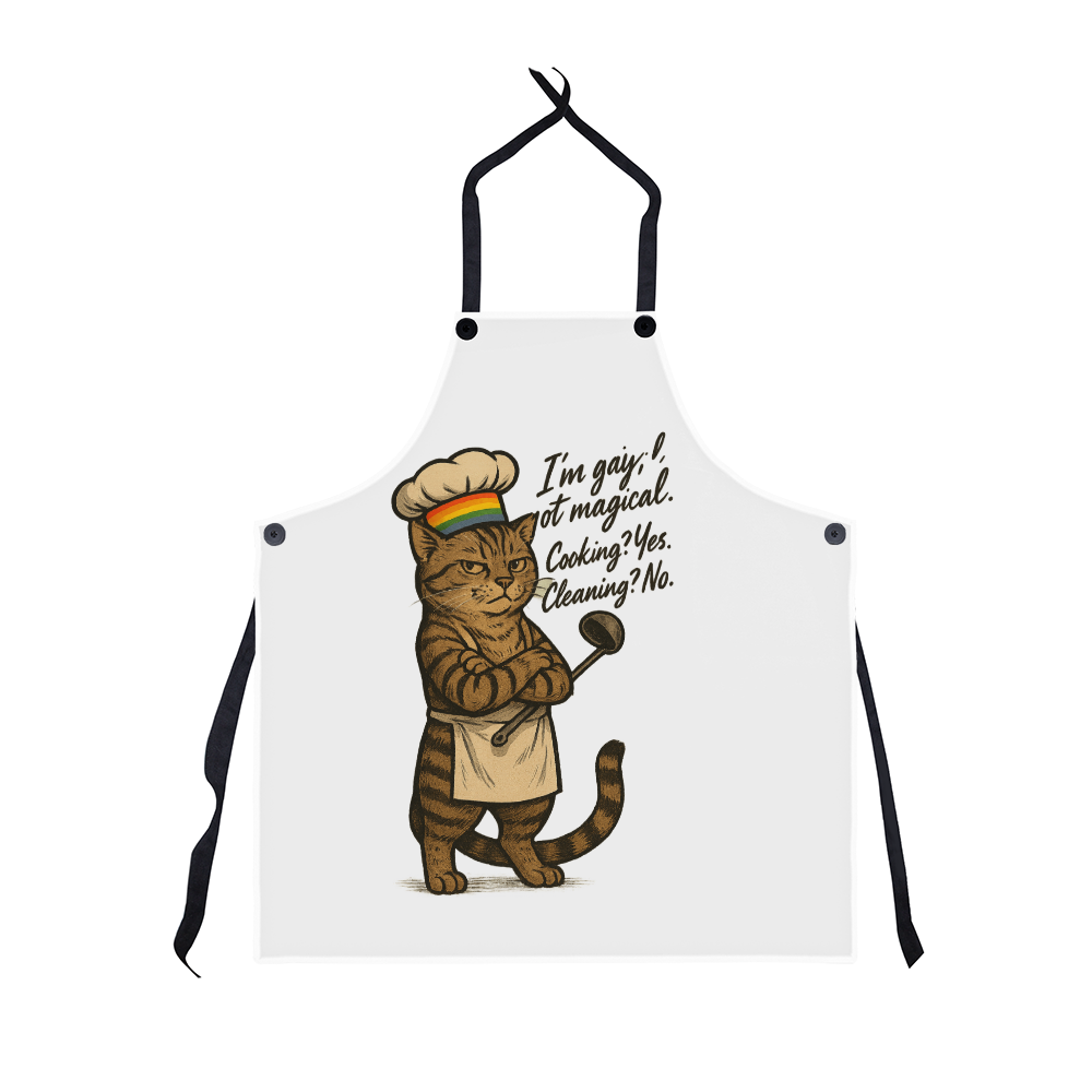 Pride custom LGBTQ apron