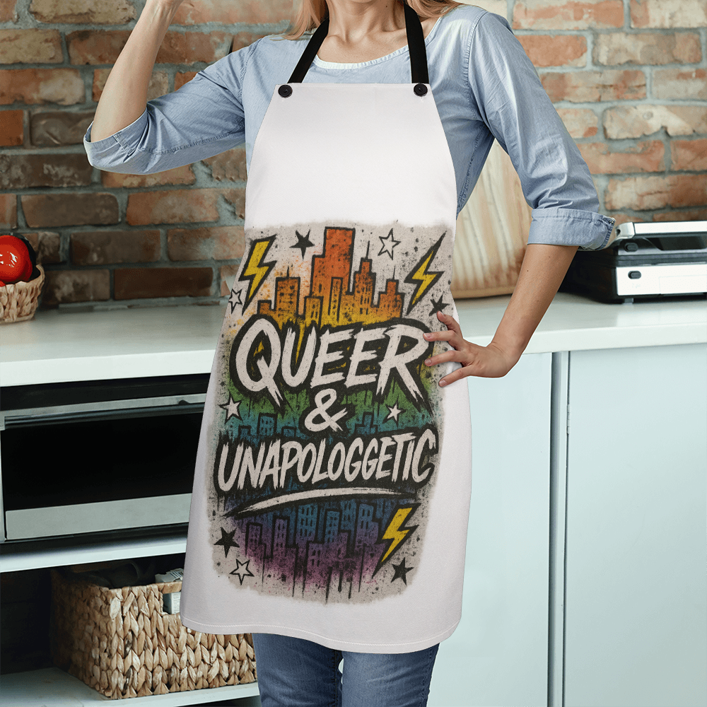 Pride custom LGBTQ apron