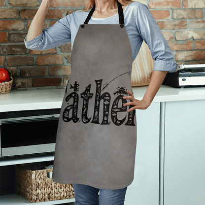 Dad's Denim Apron for Father's Day - Stylish Cooking and BBQ Apron
