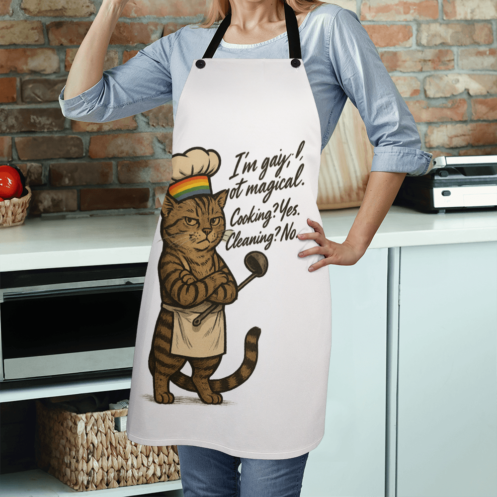 Pride custom LGBTQ apron