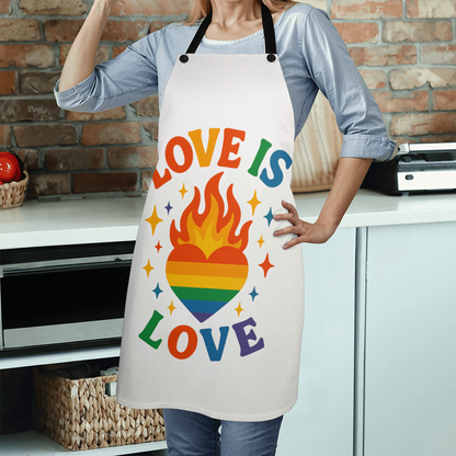 Pride custom LGBTQ apron