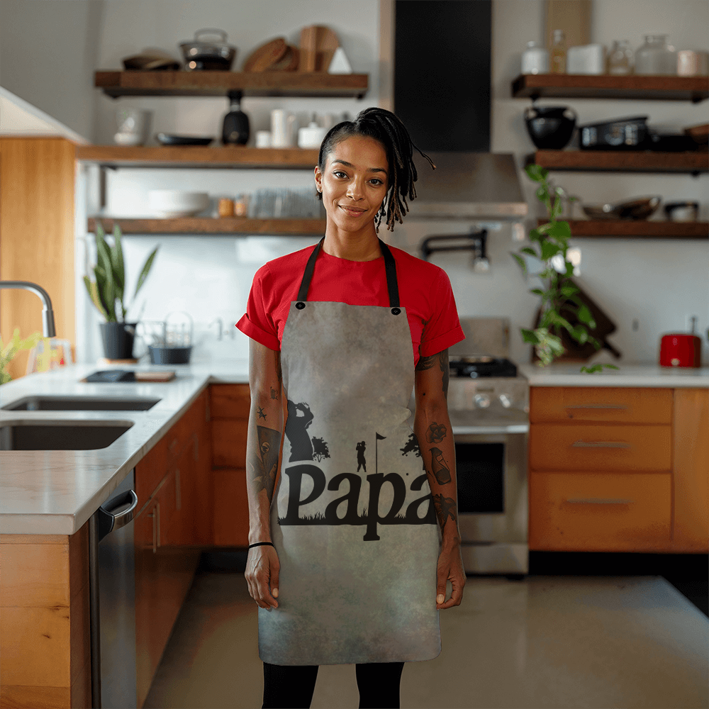 Dad's Kitchen Essential: Stylish Aprons for Men