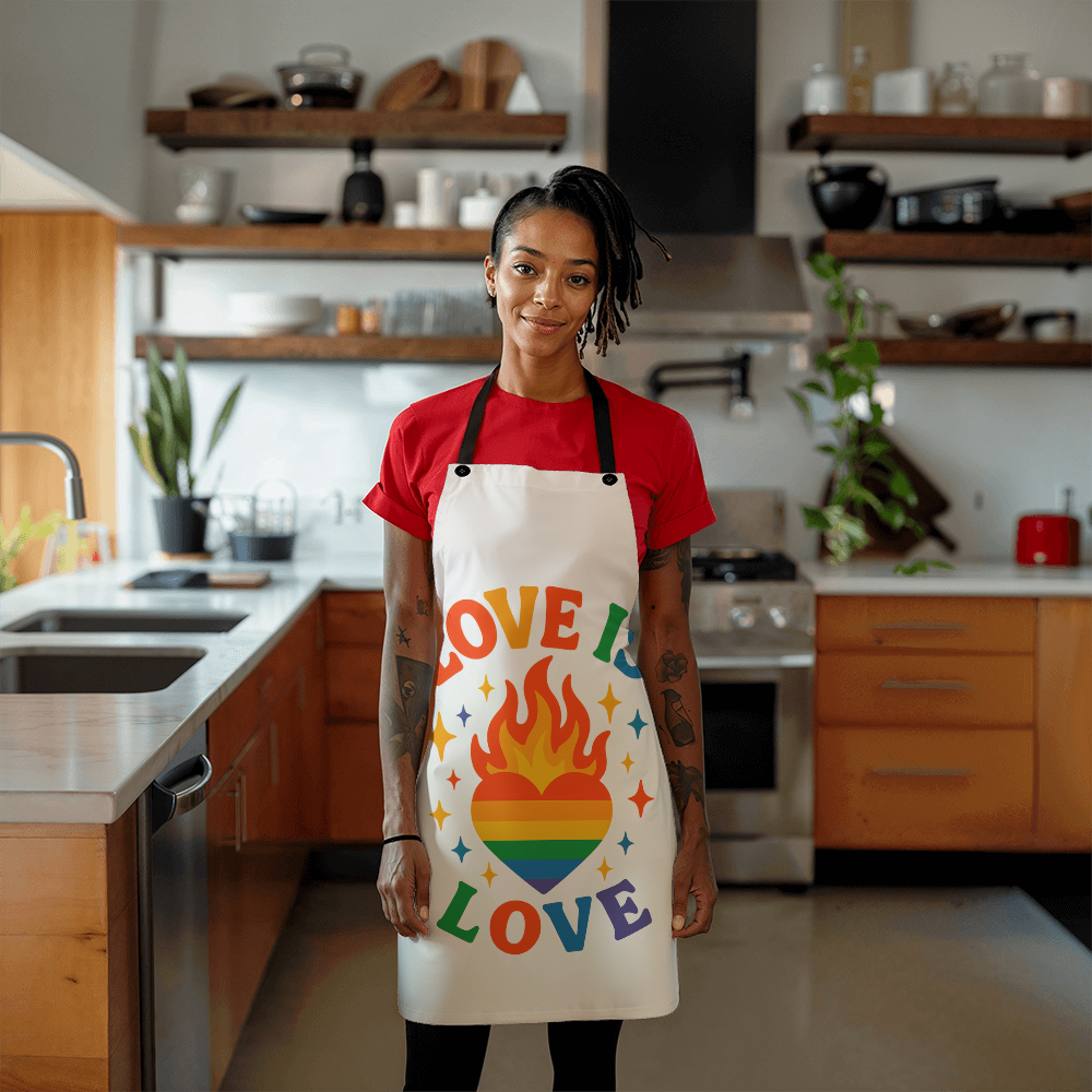 Pride custom LGBTQ apron