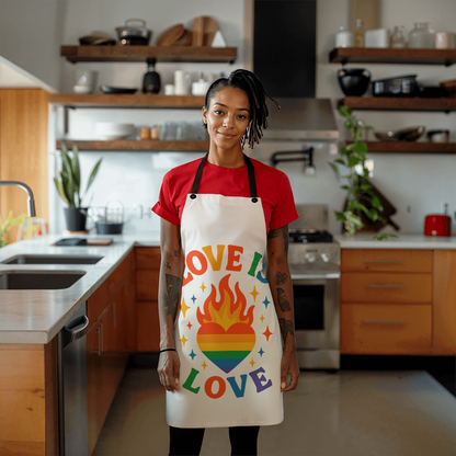 Pride custom LGBTQ apron