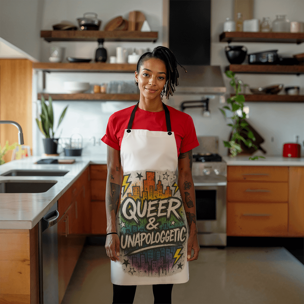 Pride custom LGBTQ apron
