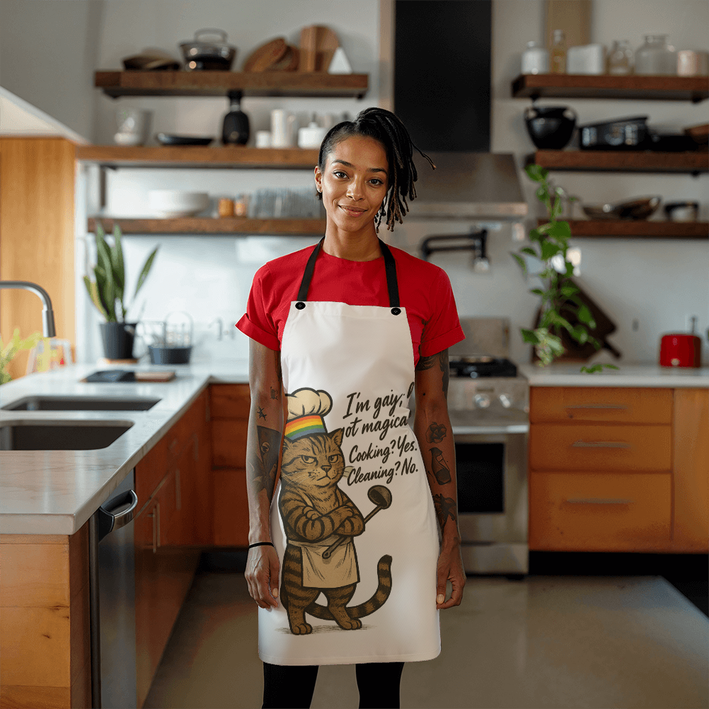 Pride custom LGBTQ apron