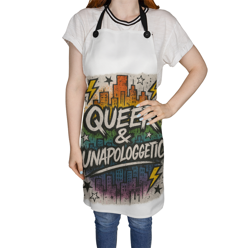 Pride custom LGBTQ apron