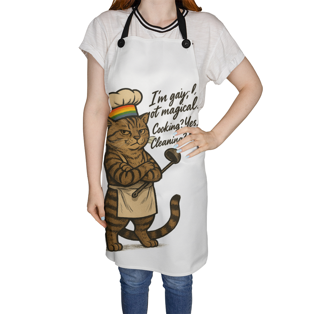 Pride custom LGBTQ apron