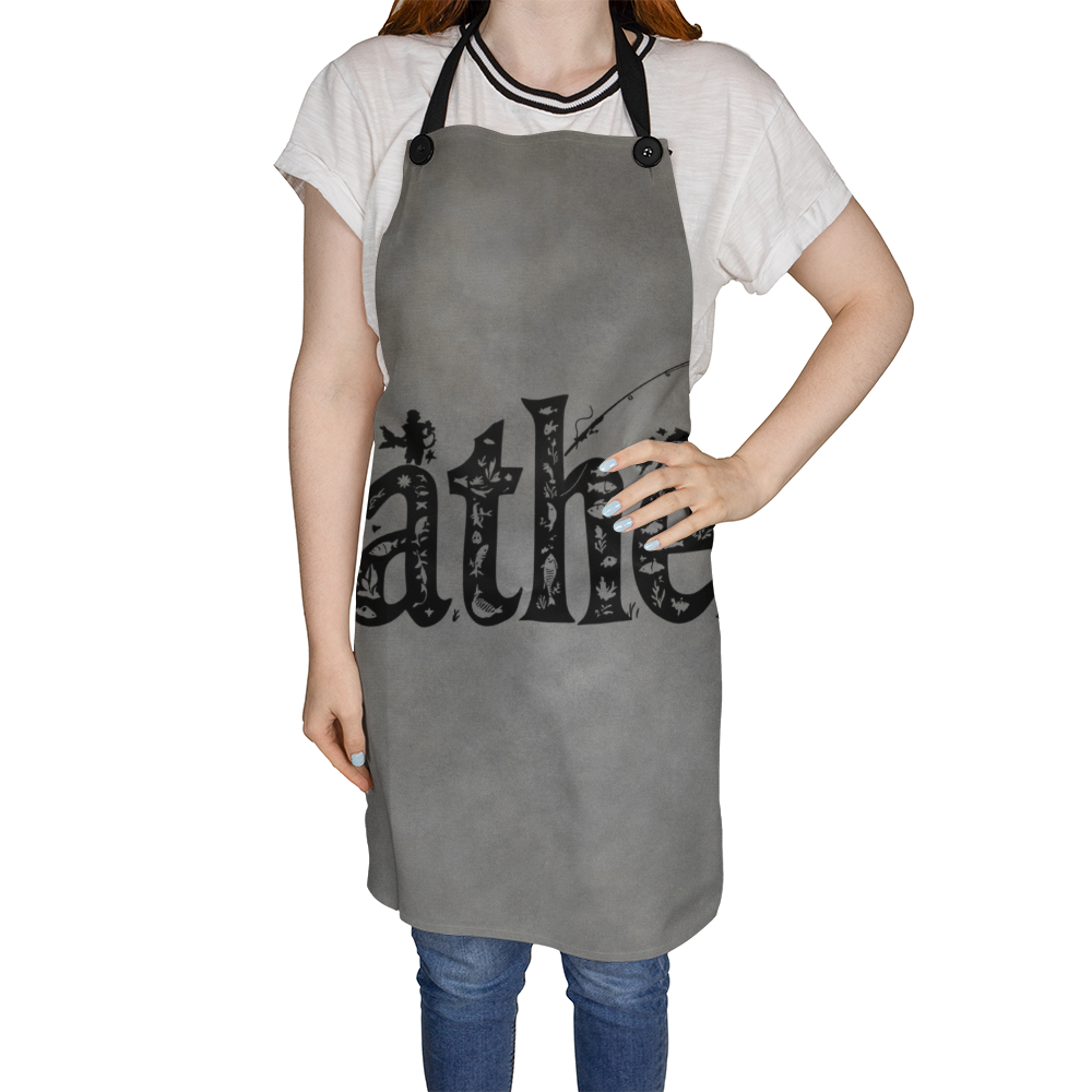 Dad's Denim Apron for Father's Day - Stylish Cooking and BBQ Apron