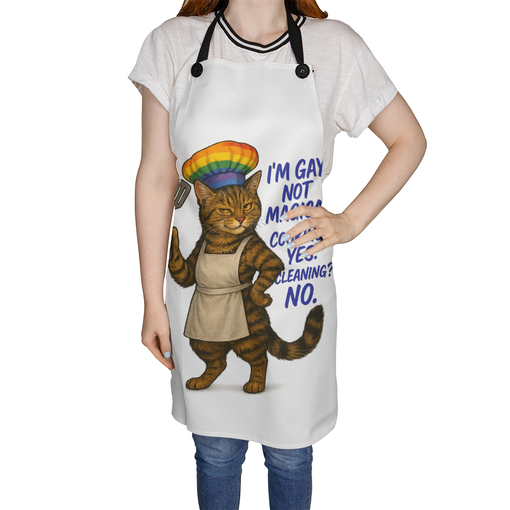 Pride custom LGBTQ apron