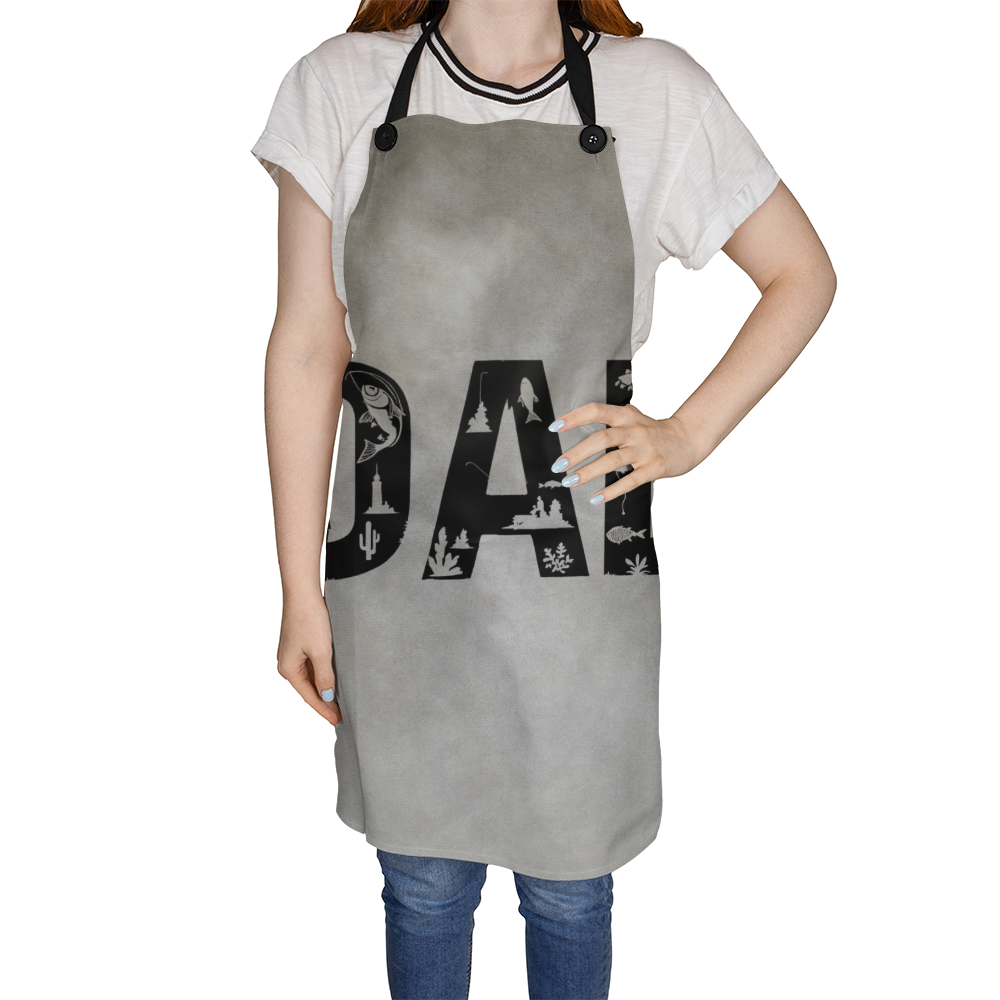 Dad's Favorite Kitchen Apron - Stylish Apron for Father's Day