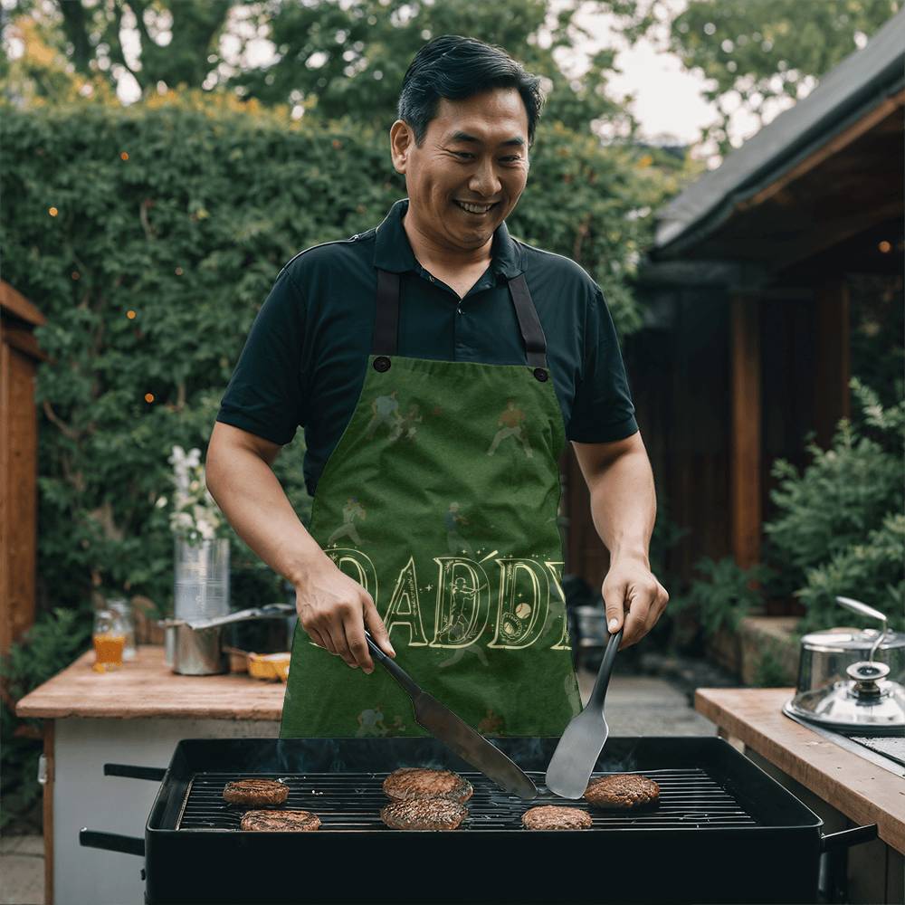 Dad's Ultimate Chef Apron Set - Perfect Gift for Father's Day