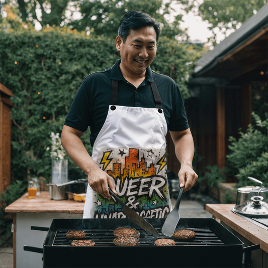 Pride custom LGBTQ apron