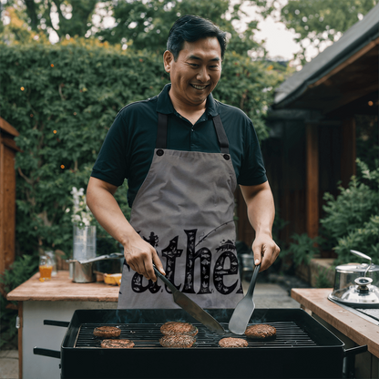 Dad's Denim Apron for Father's Day - Stylish Cooking and BBQ Apron