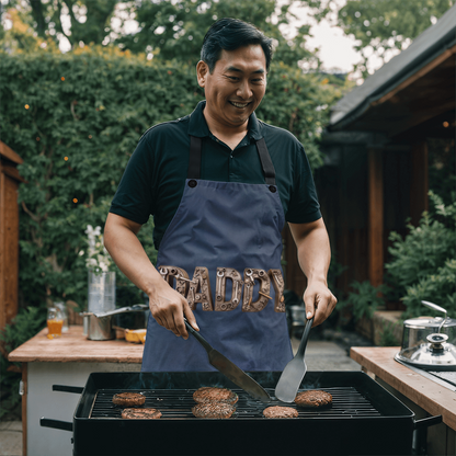 Dad's BBQ Apron - Stylish Cooking Apron for Fathers Day