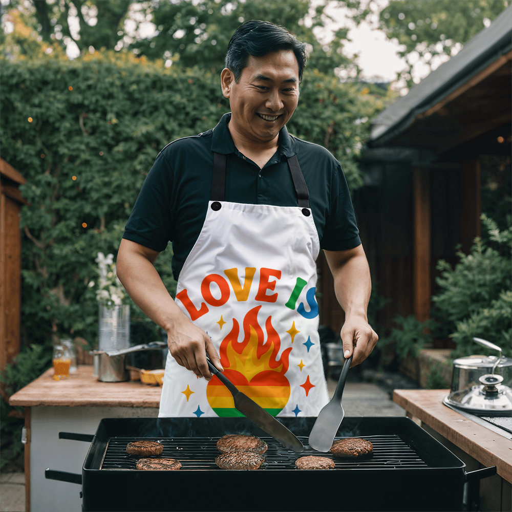 Pride custom LGBTQ apron