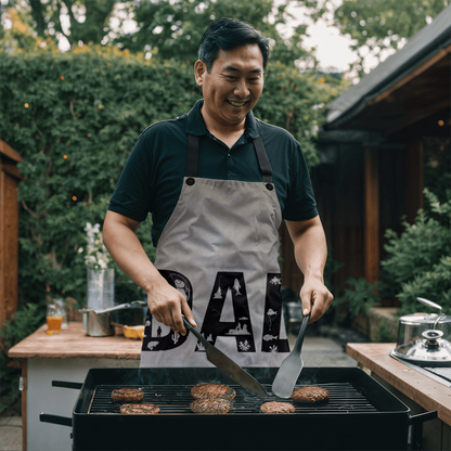 Dad's Favorite Kitchen Apron - Stylish Apron for Father's Day