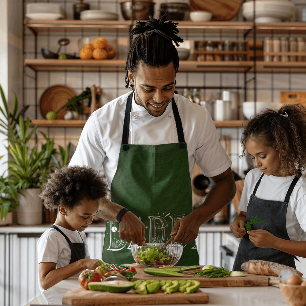 Dad's Favorite Grilling Apron for Father's Day BBQ