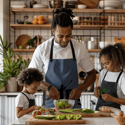 Dad Apron Personalized by Kids - Custom Father's Day Gift