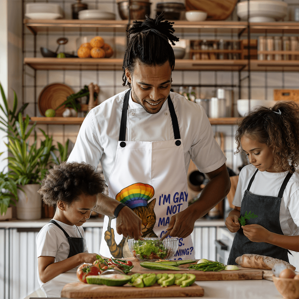 Pride custom LGBTQ apron