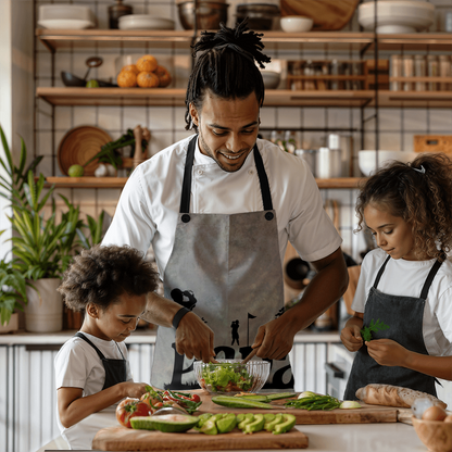 Dad's Kitchen Essential: Stylish Aprons for Men