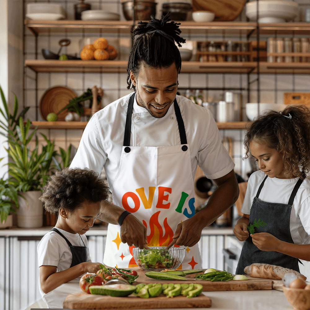 Pride custom LGBTQ apron