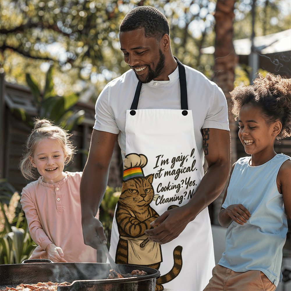 Pride custom LGBTQ apron