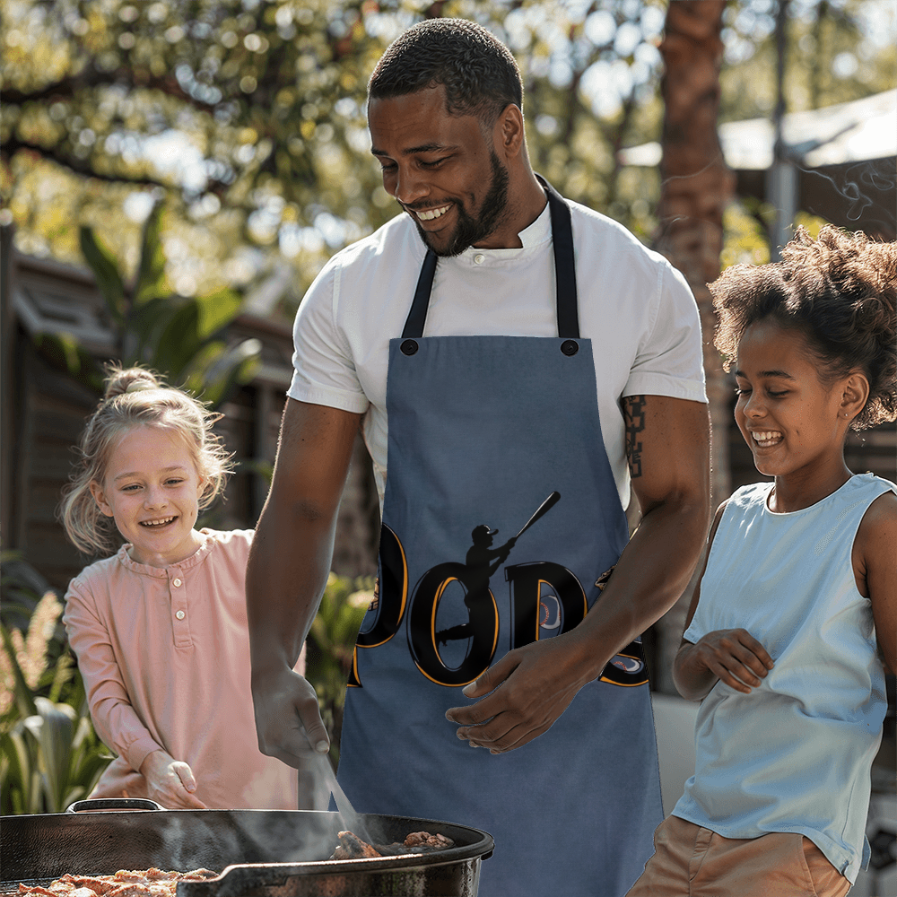 Dad Apron Personalized by Kids - Custom Father's Day Gift