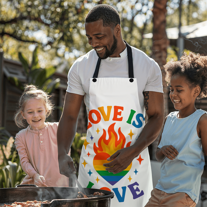 Pride custom LGBTQ apron