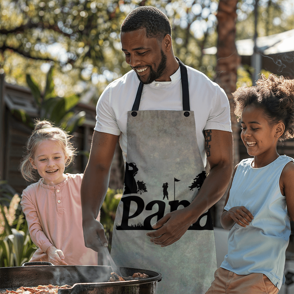 Dad's Kitchen Essential: Stylish Aprons for Men
