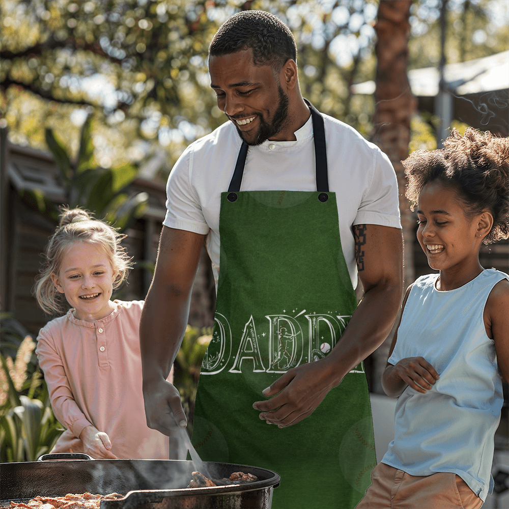 Dad's Favorite Grilling Apron for Father's Day BBQ