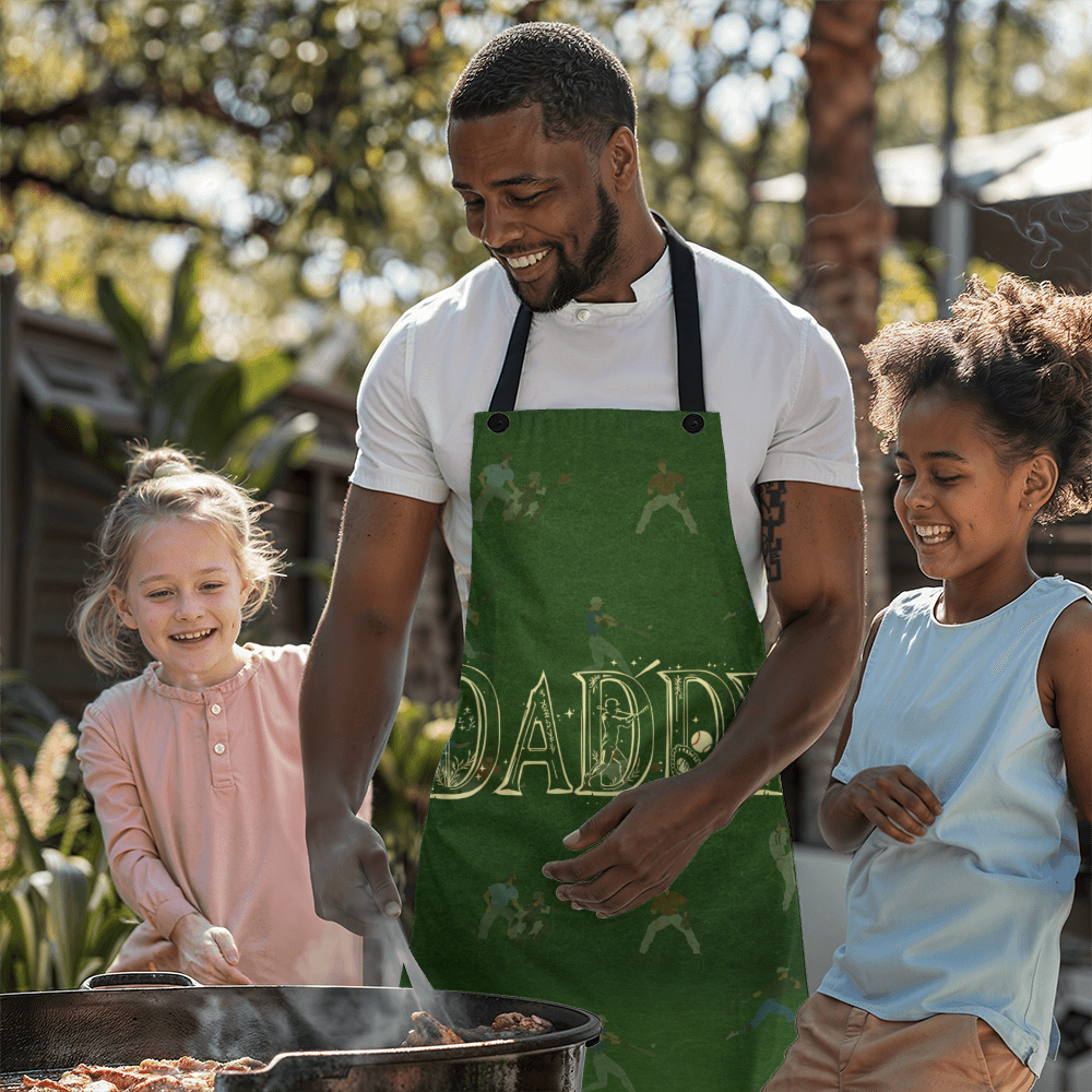 Dad's Ultimate Chef Apron Set - Perfect Gift for Father's Day