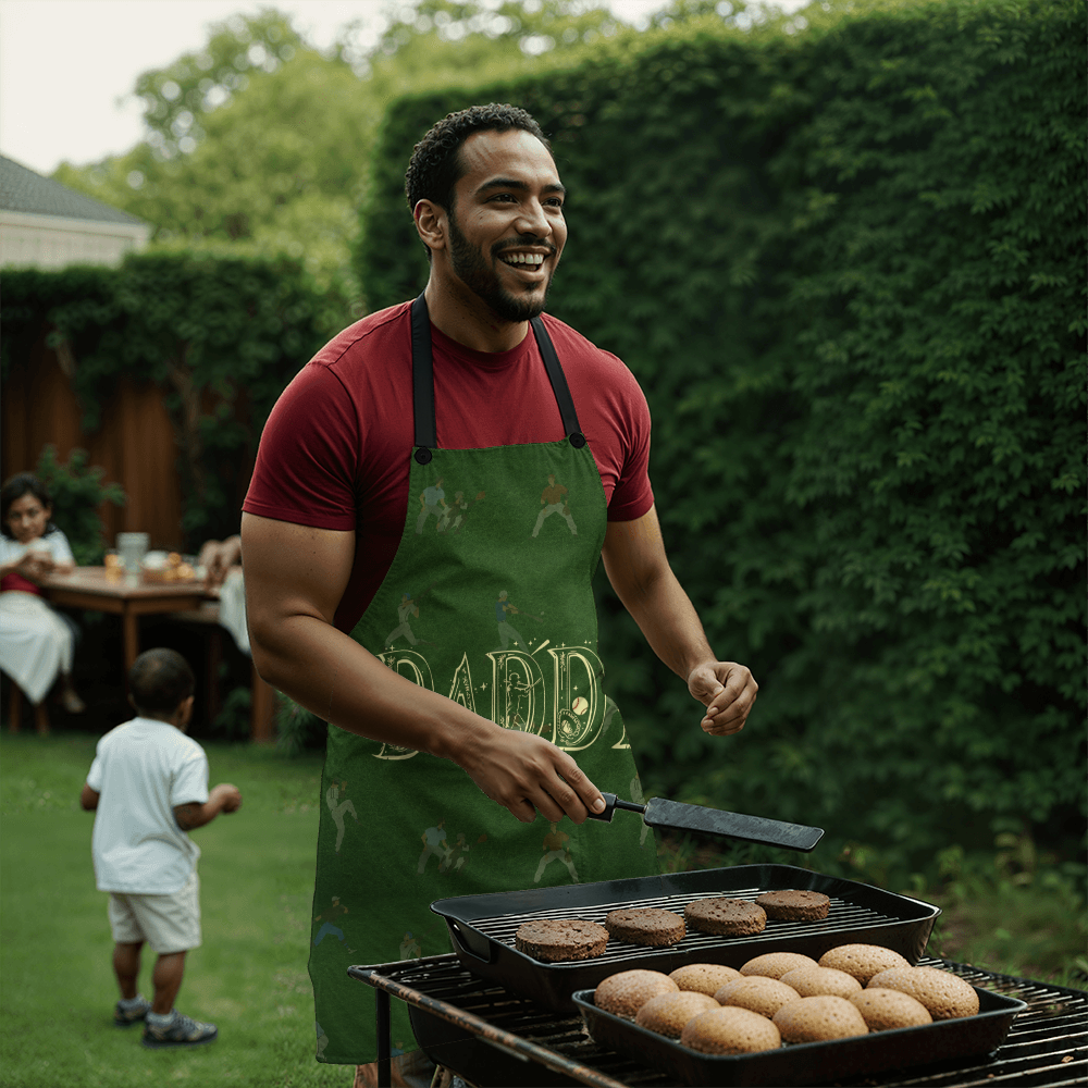 Dad's Ultimate Chef Apron Set - Perfect Gift for Father's Day