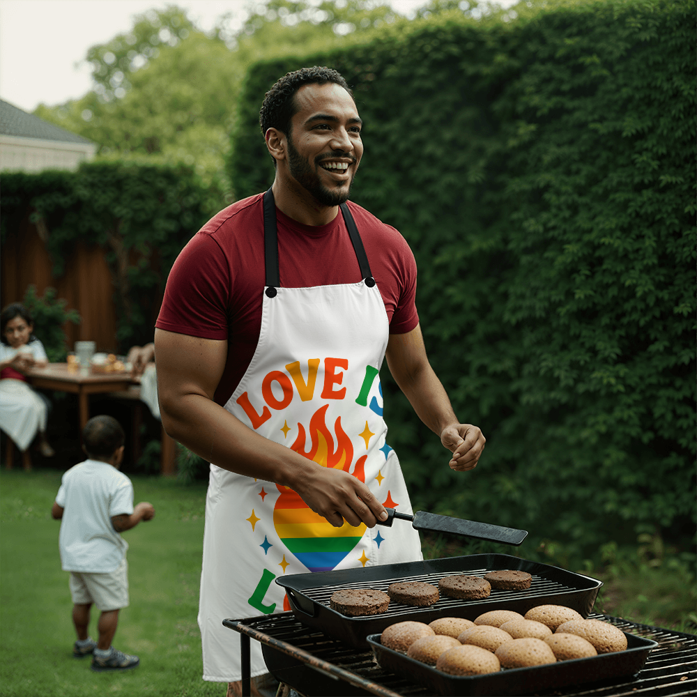 Pride custom LGBTQ apron