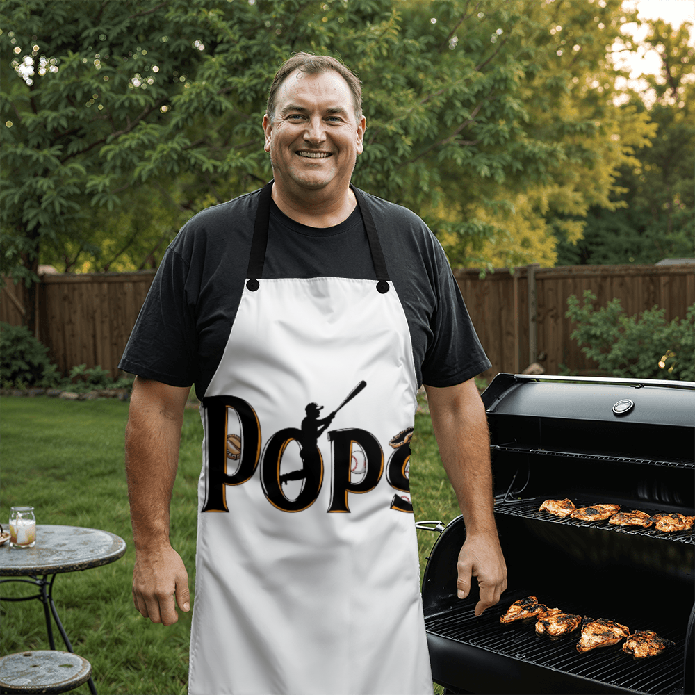 Dad's Favorite Personalized Apron - Custom Father's Day Gift