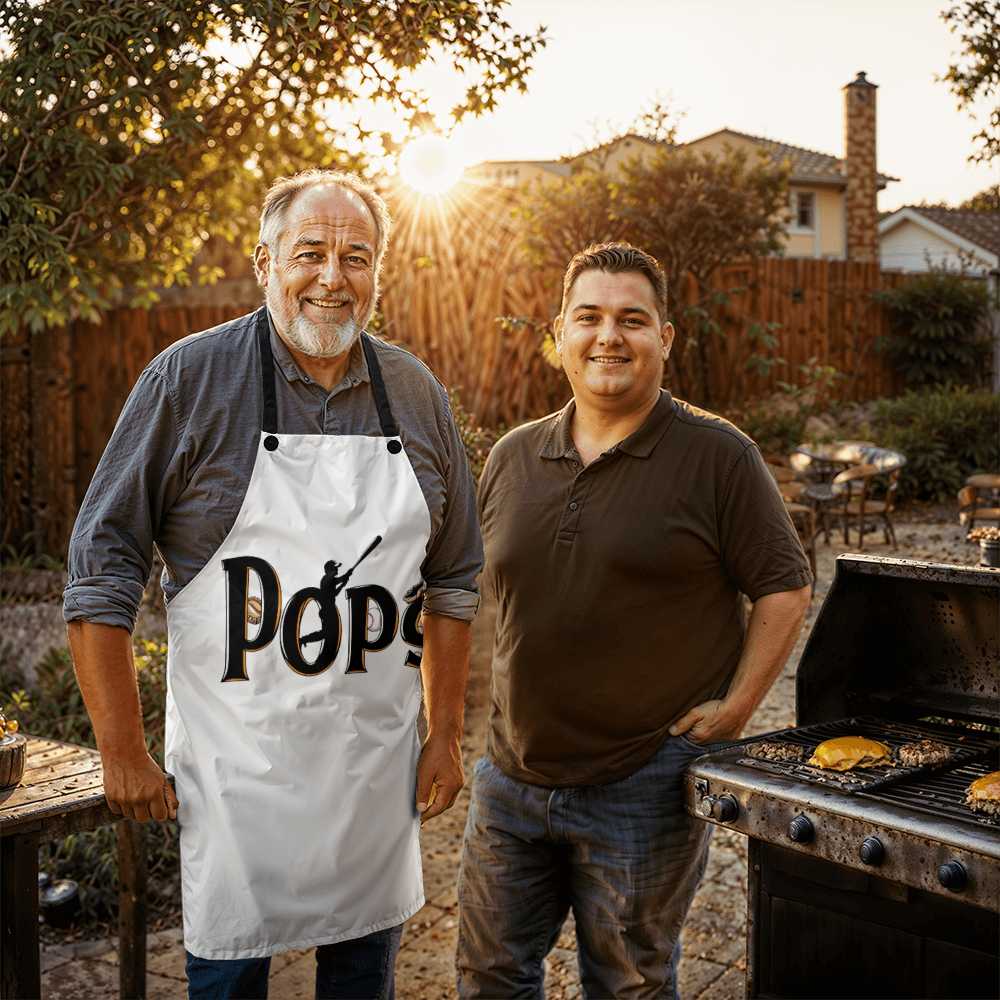 Dad's Favorite Personalized Apron - Custom Father's Day Gift