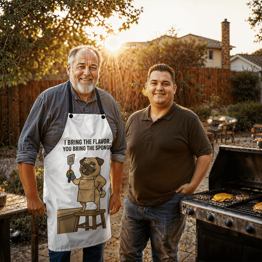 Pride custom LGBTQ apron