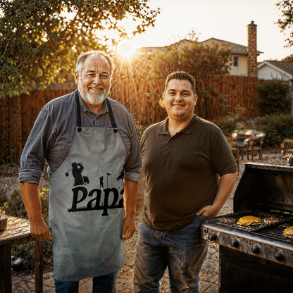 Dad's Kitchen Essential: Stylish Aprons for Men