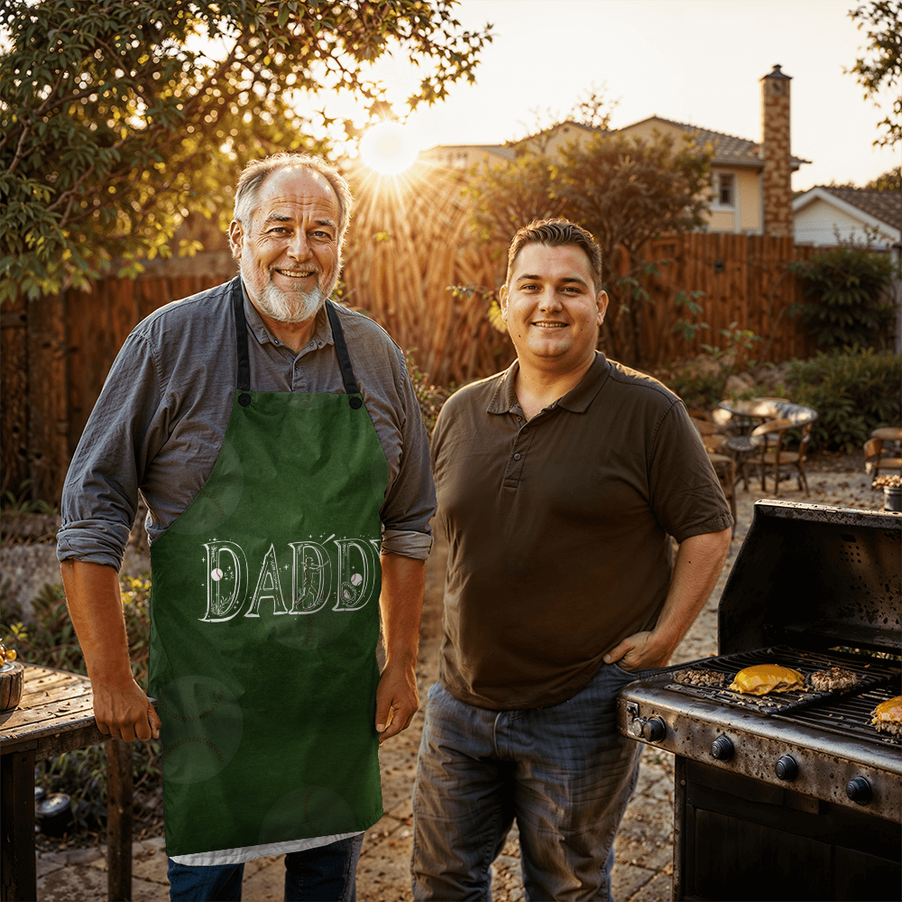 Dad's Favorite Grilling Apron for Father's Day BBQ