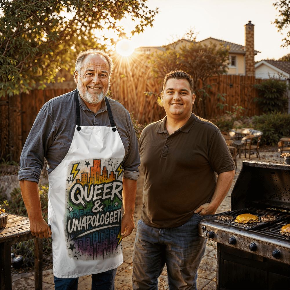 Pride custom LGBTQ apron