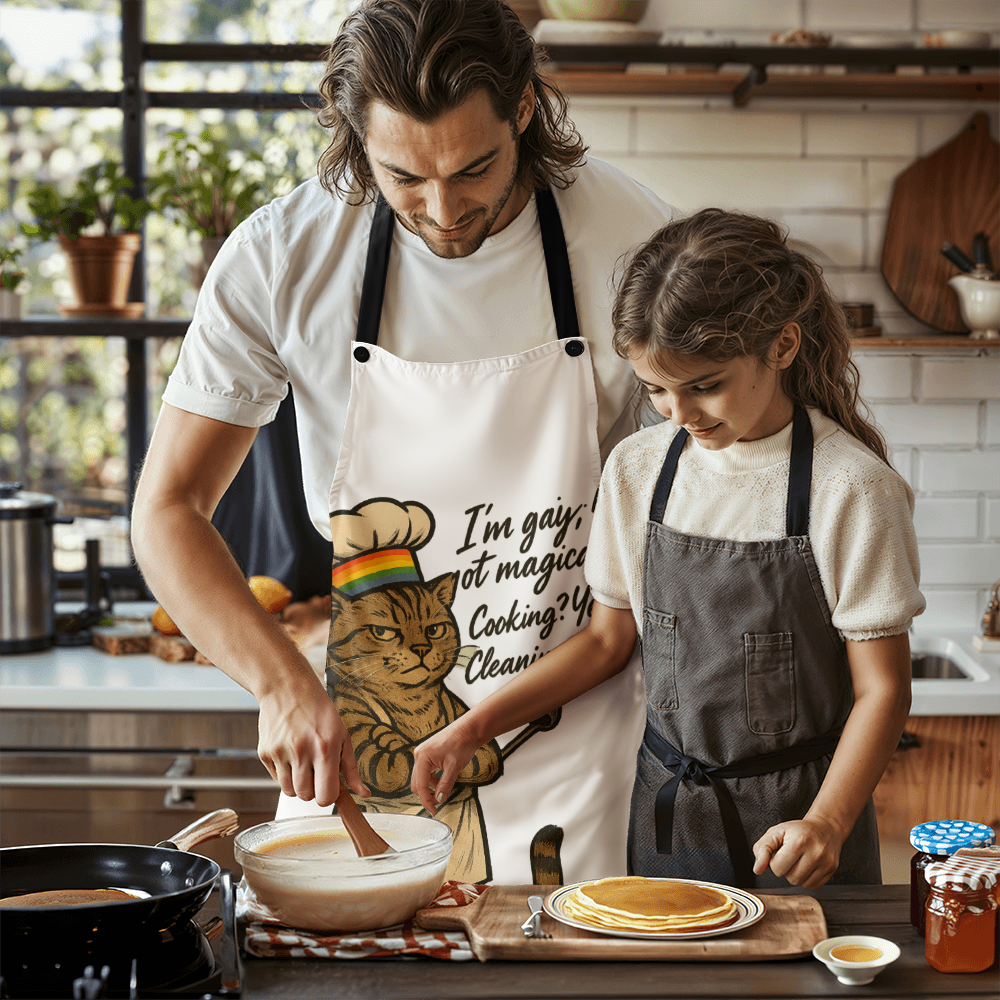 Pride custom LGBTQ apron