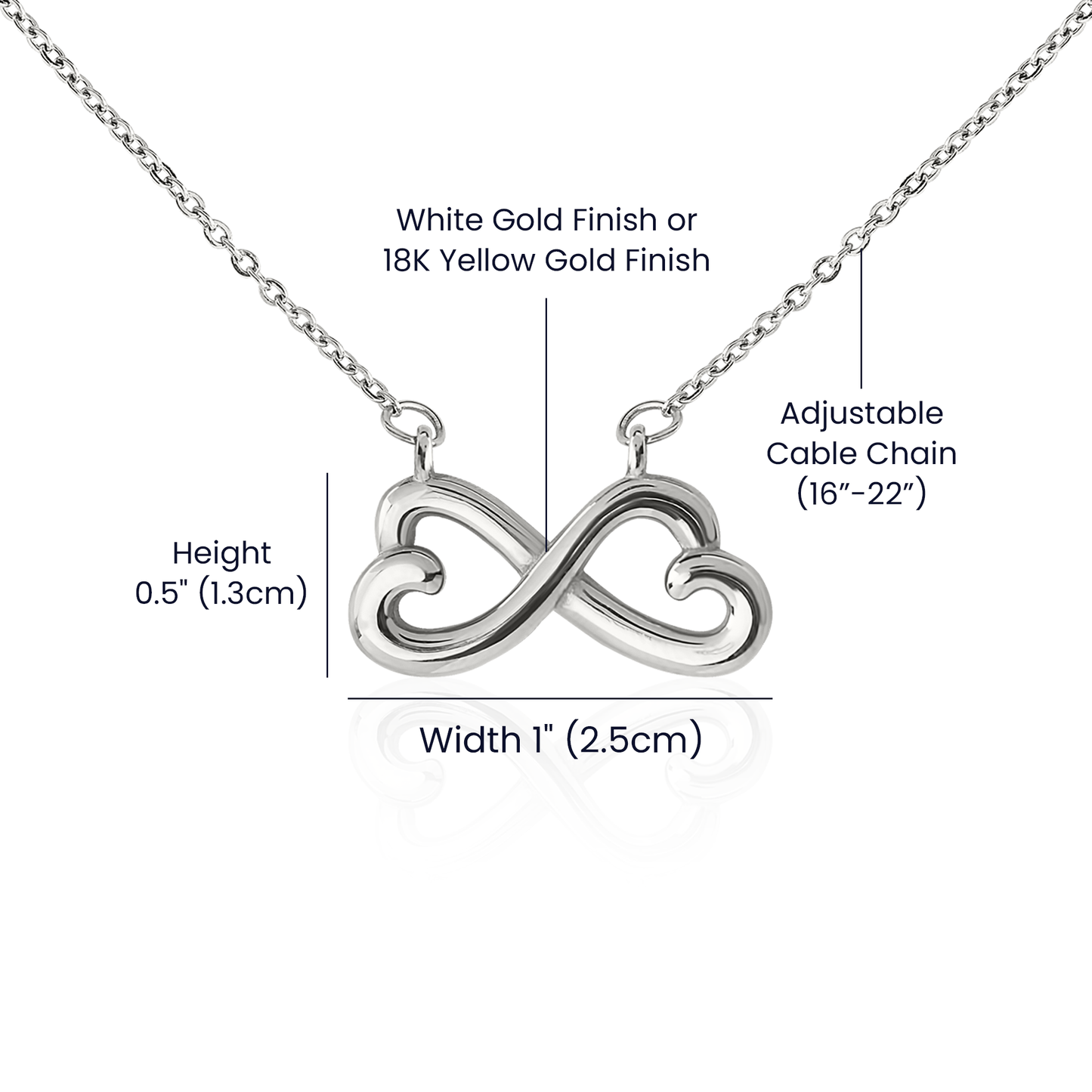 Valentine's Day Necklace with Custom Message Card - Sentimental Gift | Girlfriend Wife Anniversary Birthday