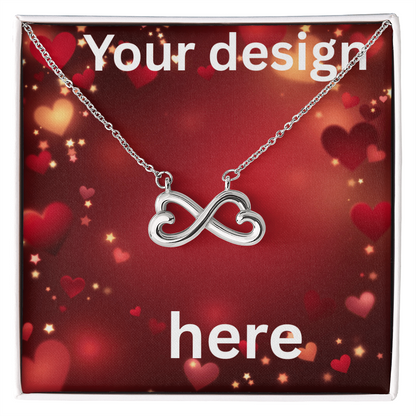 Valentine's Day Necklace with Custom Message Card - Sentimental Gift | Girlfriend Wife Anniversary Birthday