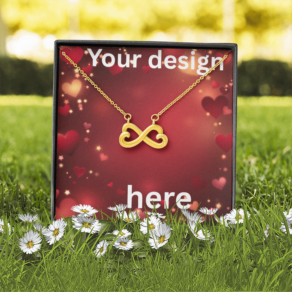 Valentine's Day Necklace with Custom Message Card - Sentimental Gift | Girlfriend Wife Anniversary Birthday