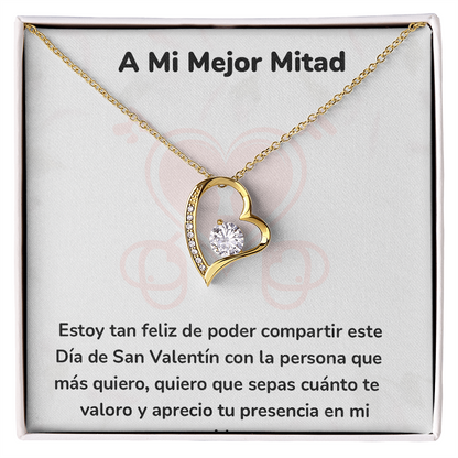 forever love necklace