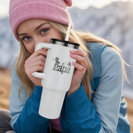 Custom Father's day gifts Tumbler Golf 24+ice